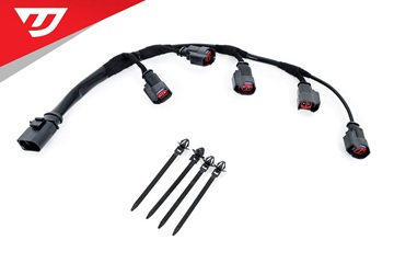 2.5TFSI (DAZA) MPI Overlay Harness for ID1300x Injectors w/ Uscar Connectors