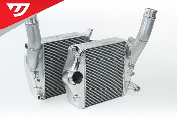 CSF Intercooler Upgrade for 4M SQ7/8 RAW Aluminum