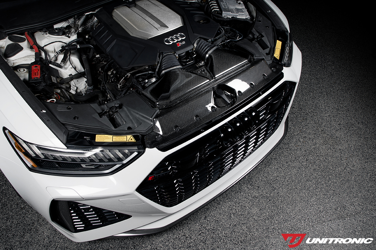 Carbon Fiber Intake & Turbo Inlets for C8 RS 6/RS 7 Gloss Carbon