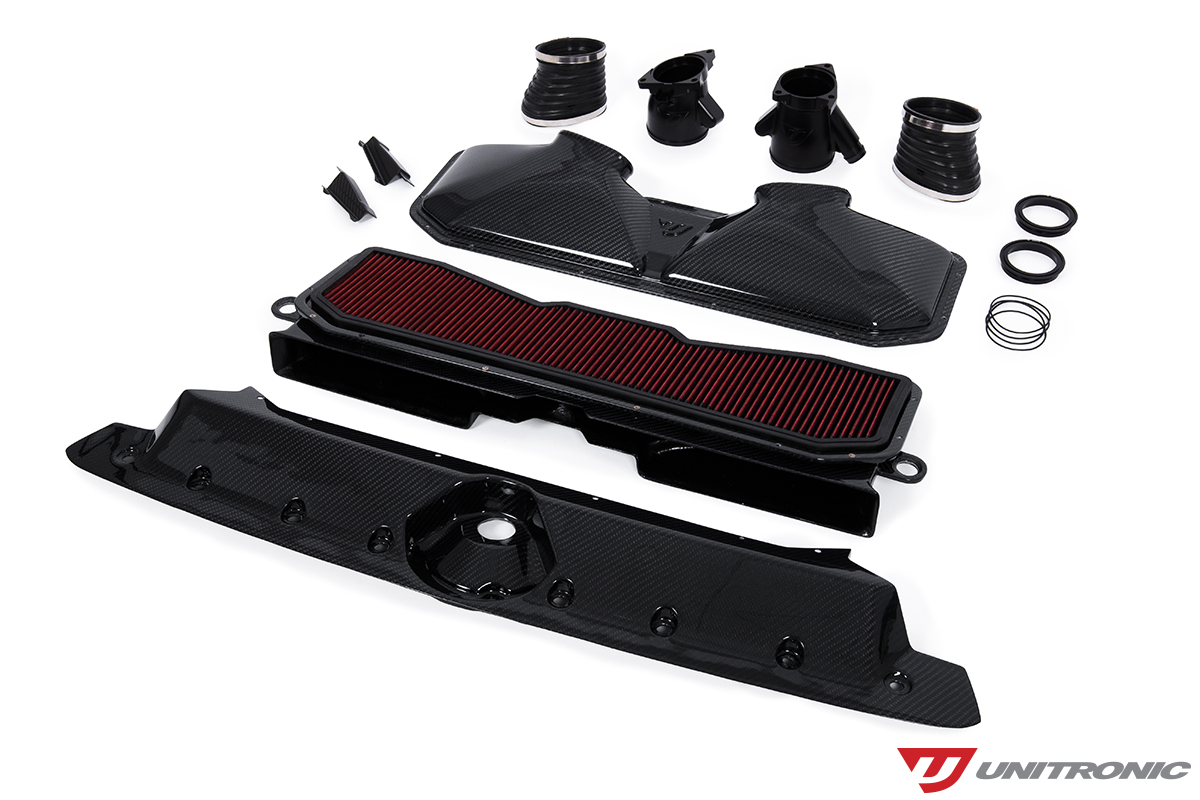 Carbon Fiber Intake & Turbo Inlets for C8 RS 6/RS 7 Gloss Carbon