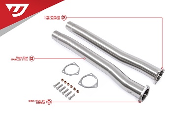 Midpipes for 8Y RS3, 8V.2 RS3 and 8S TTRS