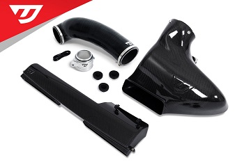 Carbon Fiber Intake System with Air Duct and Turbo Inlet for MK8 GTI 2.0TSI EVO4
