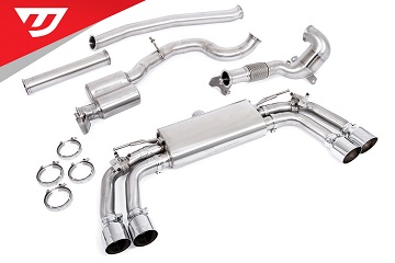 Performance Turbo-Back Exhaust System for 8V/8V.2 S3