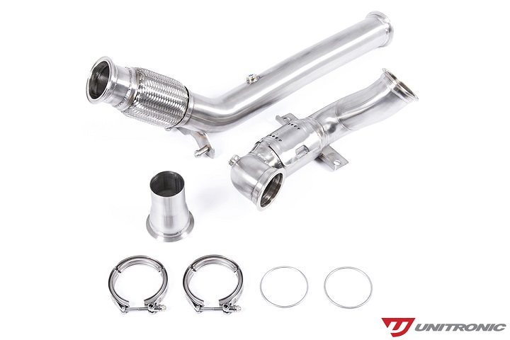 Unitronic 1.4 TSI Downpipe Product Shot - Assembly