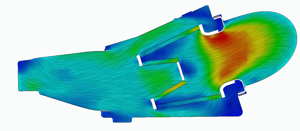 Unitronic Carbon Fiber 2.5 TFSI Intake Flow Sim 6