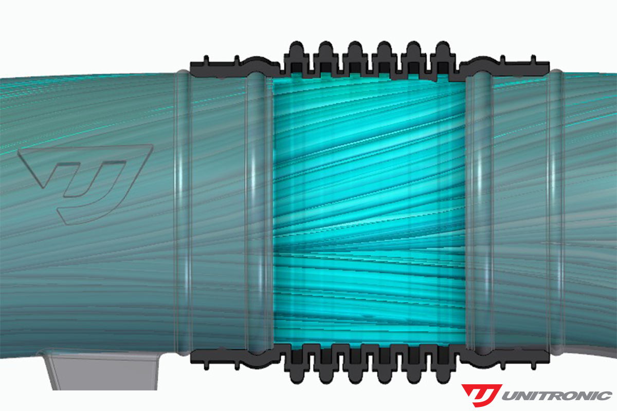 CF intake coupler flow