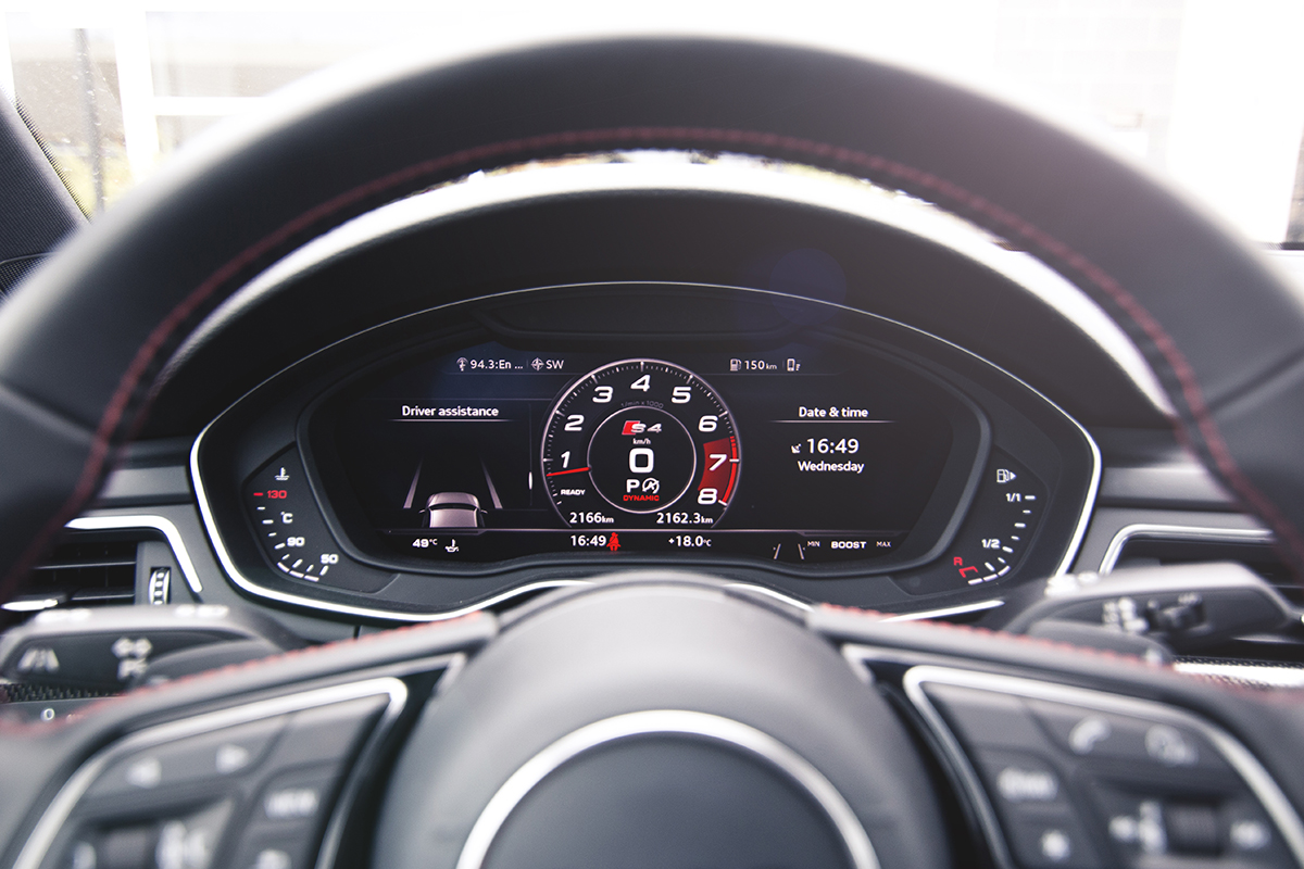 New Audi Cluster