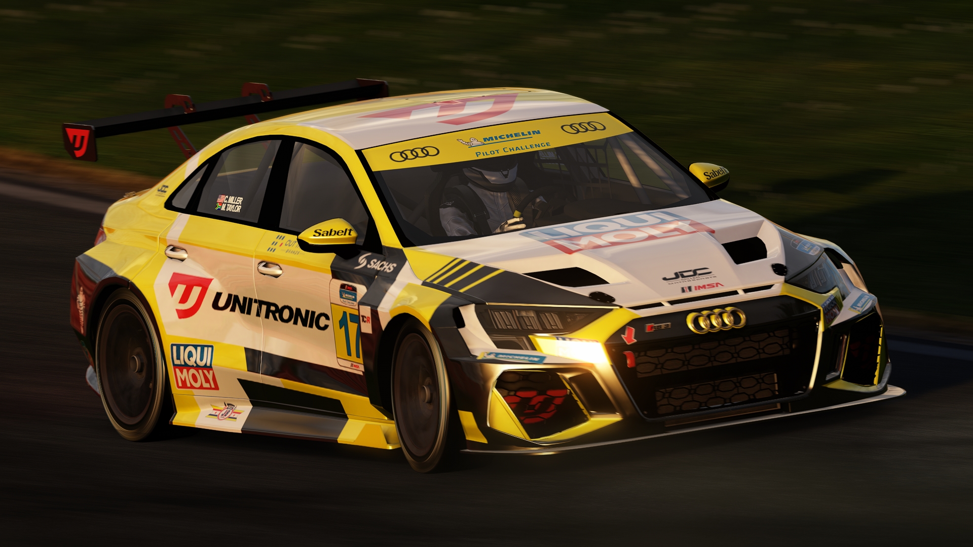 Uni JDC Audi RS 3 LMS TCR