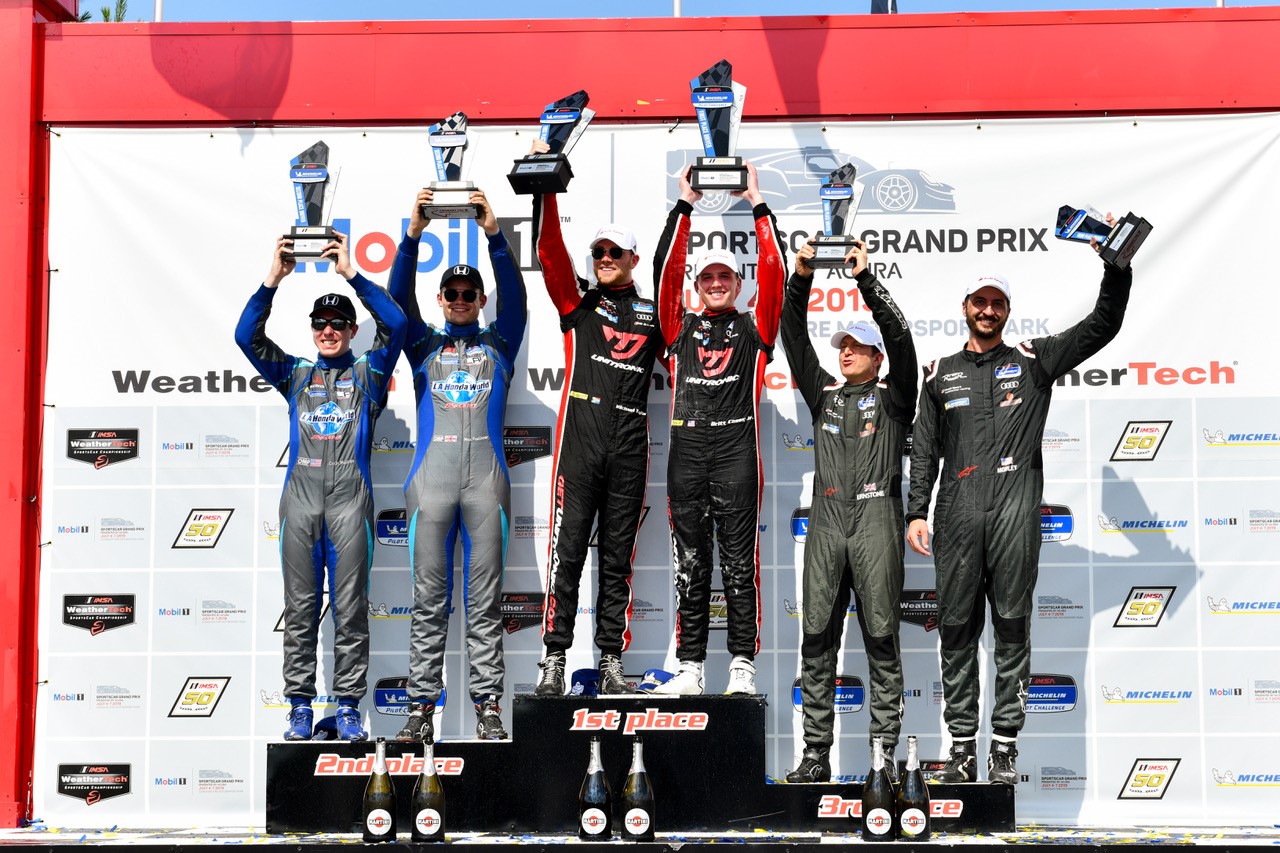 No. 17 Unitronic RS3 LMS Podium at CTMP