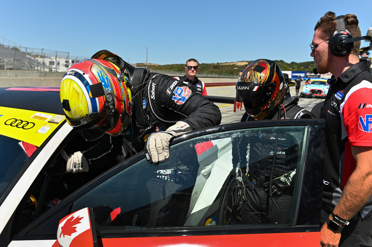 Unitronic Audi RS 3 LMS TCR at Laguna Seca Driver Change