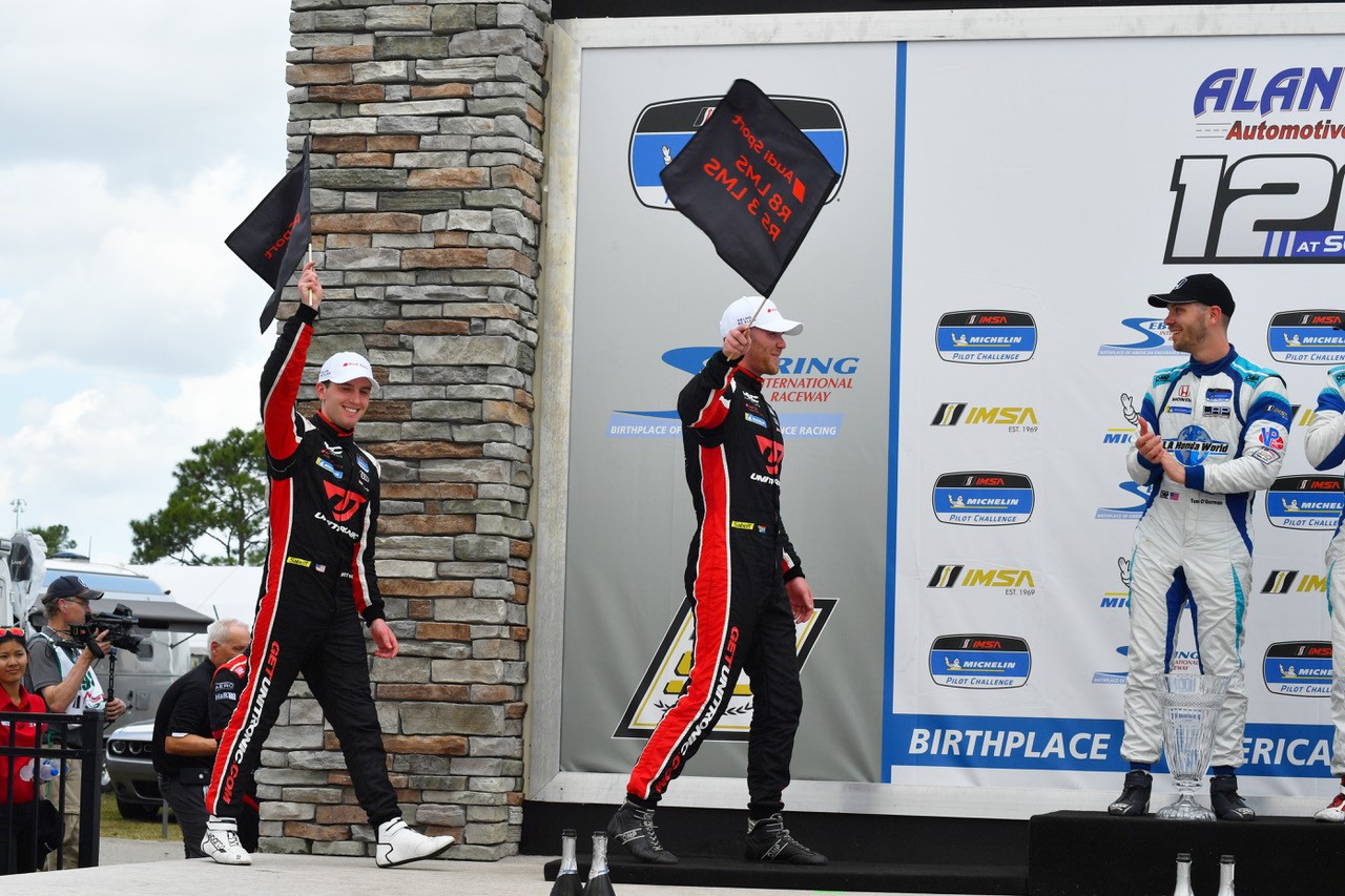 Britt Casey Jr. and Mikey Taylor Podium Finish Sebring