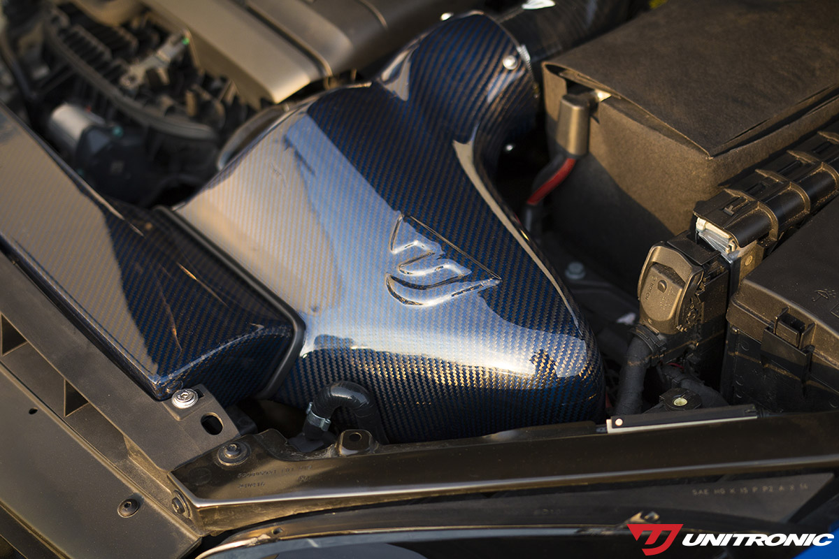 Blue Carbon Fiber Intake by Unitronic