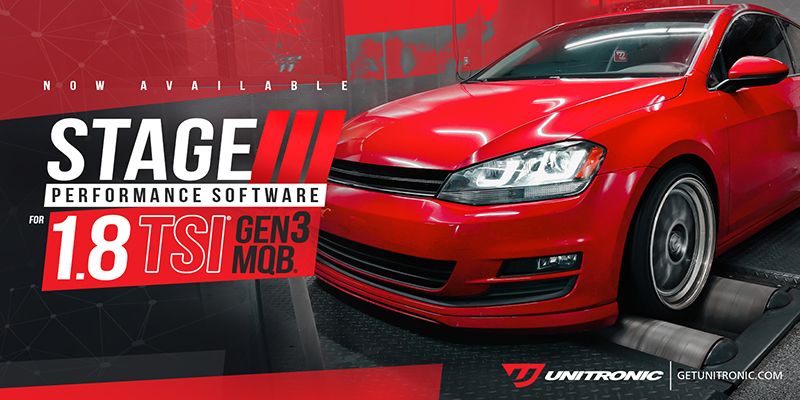 Unitronic Performance Software Logiciel de performance Unitronic Stage 3 pour moteurs 1.8TSI EA888.3 ...