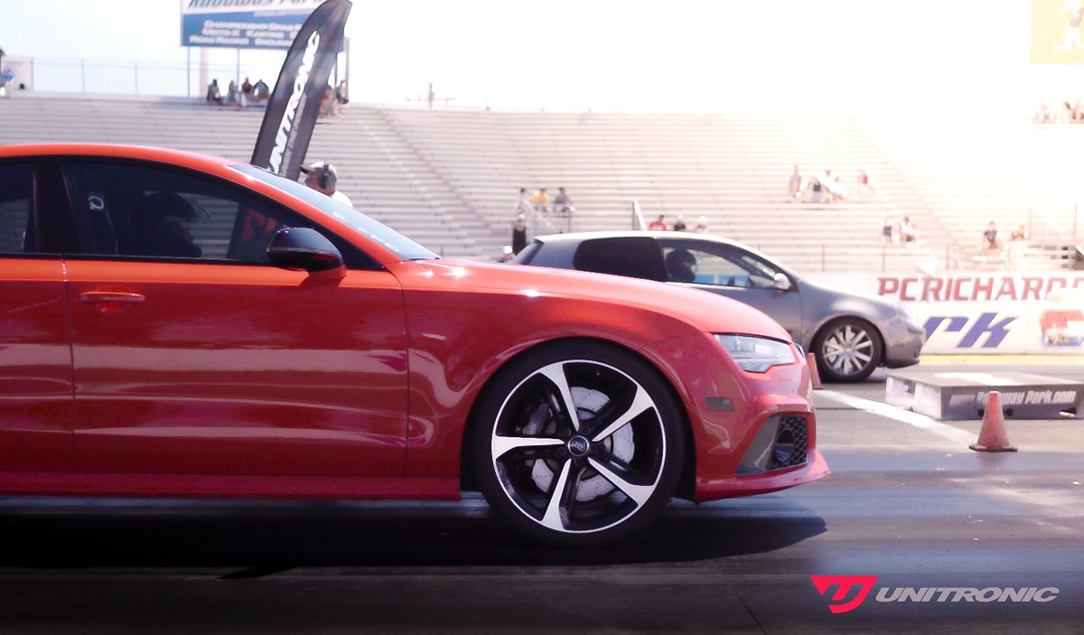 Audi RS7 at the drag by Unitronic