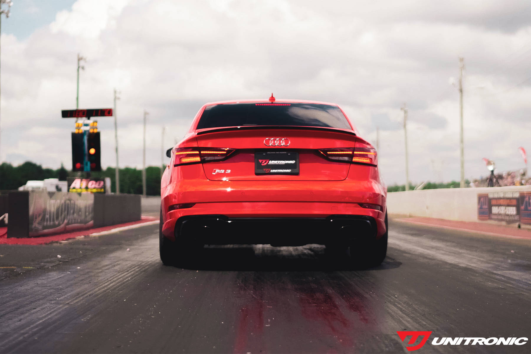 Unitronic RS3 at the dragstrip