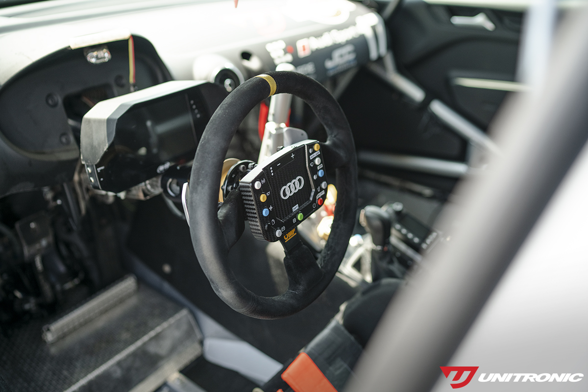Audi RS 3 LMS steering wheel